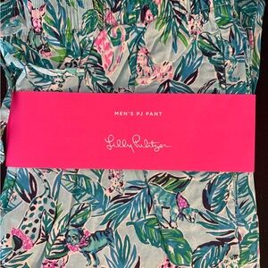 NWT Lilly Pulitzer Dog Print Men's PJ Pant